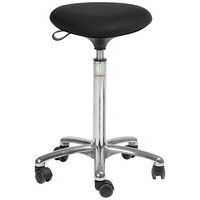 Kruk alu50 hoog model zitting Tria stof 3D - Global Professional Seating