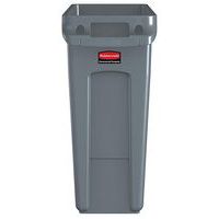 Afvalverzamelaar Slim Jim® ventilatie grijs 60 l Rubbermaid