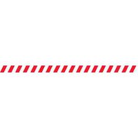 Signalétique pour porte vitrée - Hachuré - Novap