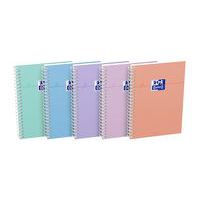 Spiraalschrift Smart, 160 pagina's, Q5/5, assorti, Pastel 105 x 148 - Oxford