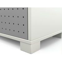 Poten vierkant alu ABS H 50 mm Camille - Eol