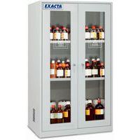 Veiligheidskast diverse risico's - 2 deuren met glas - Exacta