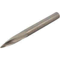 Fraise tige Ø6x60mm HSS ogive avec pointe aplatie - Sam