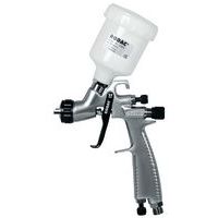 Pistolet de peinture HVLP 1.0mm + godet plastique 125CC - Rodac