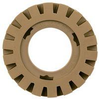 Disque caoutchouc jaune  RA06001N pour meuleuse - Rodac
