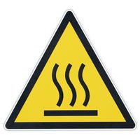 Waarschuwingsbord - Heet oppervlak - Aluminium