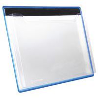 Folderhouder liggend A4 magnetisch - blauw - Tarifold