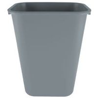 Conteneur rectangulaire gris pour bureau individuel - 39L - Rubbermaid