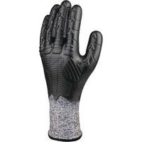 Handschoen gebreid softnocut - hand gecoat met voorgevormde tpe Snij D