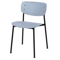 Stoel Soho - Set van 2 - Zwarte voet - Meet by Paperflow