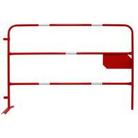 Rood dranghek - Witte reflecterende stroken - Schake