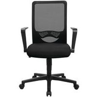Ergonomische bureaustoel zwart Eurostar 100