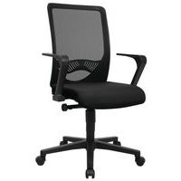 Ergonomische, draaibare bureaustoel - zwart - lendensteun - Topstar