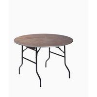 Buffertafel hout inklapbaar rond - Veba
