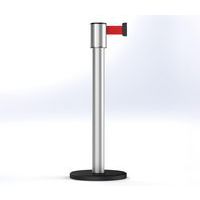Afzetpaal Storetrac, geanodiseerd, band 6 m - Beltrac