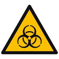 Panneau danger - Risque biologique - PVC - Manutan Expert