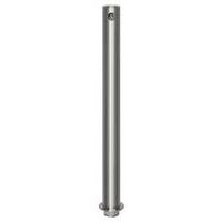 Rvs paal Ø 76 mm met afneembare kop Easy Twist - Croso