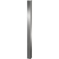 Rvs paal 70×70 mm, platte kop - Croso