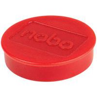 Whiteboard Magneet diameter 38 mm rood - Nobo