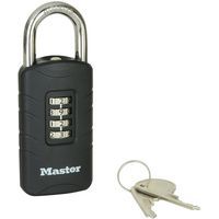 Cijferhangslot met noodsleutel - Master Lock
