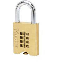 Cijferhangslot - massief messing 50mm - Master Lock