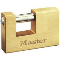 Sleutelhangslot, messing, rechthoekig 608EURD - Master Lock