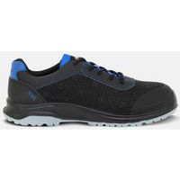 Lage veiligheidssneakers S3S Rallye, zwart-blauw - Parade