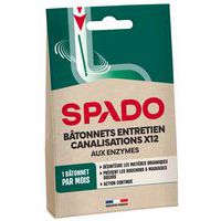 Bâtonnets entretien canalisations x12 - Spado Expert De Ma Maison