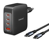 Chargeur secteur USB type C 140W et câble noir - Intenso