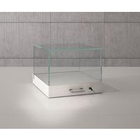 Expositievitrine, stolp, 50×51×41 cm - Wit - Sarazino