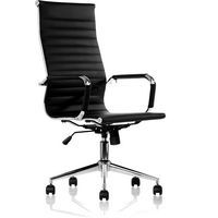 Chaise de bureau Zareto à dossier haut