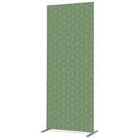 Cloison Deco En Tissu Hexagone Vert - Showdown Displays
