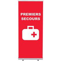 Roll-Banner Budget 85-200 Ensemble Complet Premiers Secours - Showdown Displays