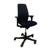 Gereviseerde bureaustoel, zwart - Ergonomisch - Kinnarps