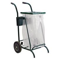 Support mobile pour sac poubelle sans couvercle - Rossignol Pro