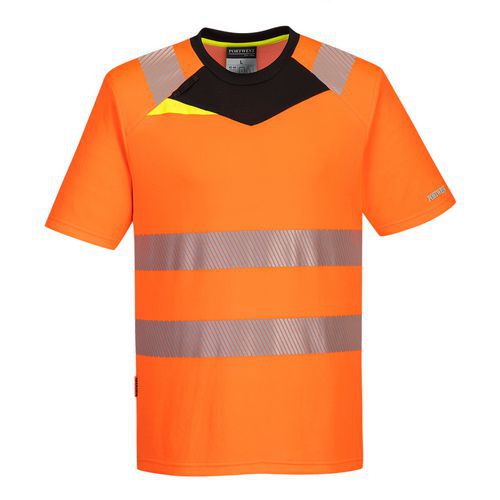 T-shirt Hi-Vis DX4 K/M - Portwest