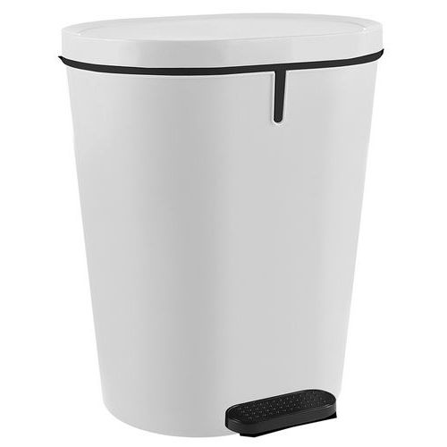 Pedaalemmer Zamora wit 25L Pedaalemmer Zamora wit 25L
