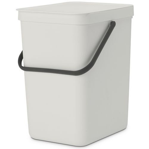 Afvalemmer Sort&Go 25L, Brabantia, wit Afvalemmer Sort&Go 25L, Brabantia, wit