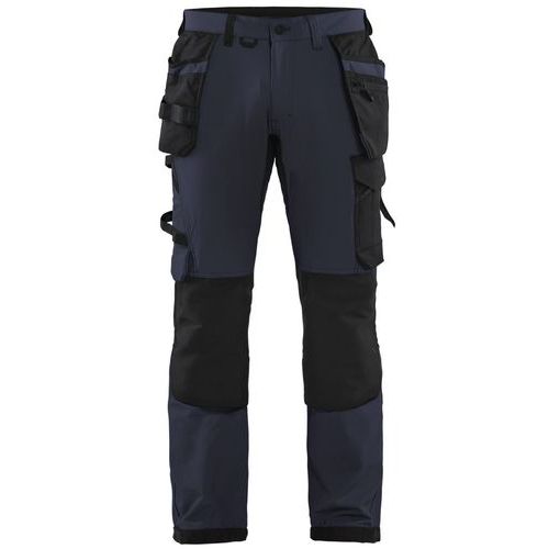 Blaklader Werkbroek - 4-weg Stretch - Donkerblauw En Zwart - Blåkläder