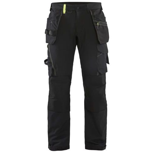 Blaklader Onderhoudsbroek +stretch Rood/zwart - Blåkläder
