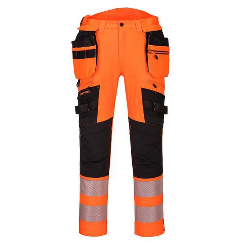 Broek Met Afneembare Holsterzak Hi-Vis DX4 - Portwest