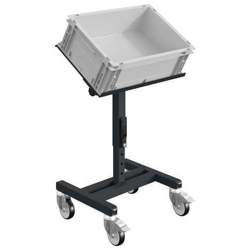 Desserte mobile réglable - plateau inclinable - Sofame Desserte mobile réglable - plateau inclinable - Sofame