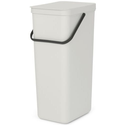 Afvalemmer Sort&Go 40L, Brabantia, wit Afvalemmer Sort&Go 40L, Brabantia, wit