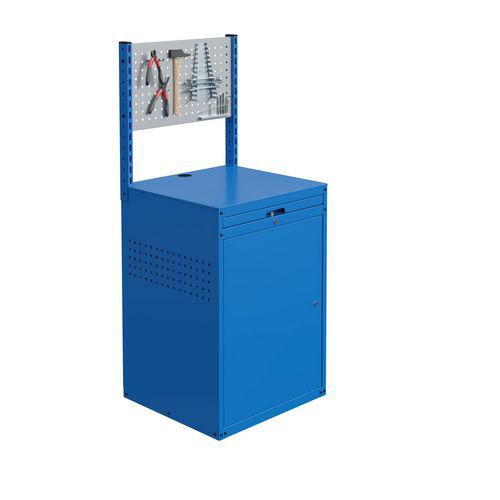 Kast met geperforeerd paneel Modulinfo - Sofame Kast met geperforeerd paneel Modulinfo - Sofame