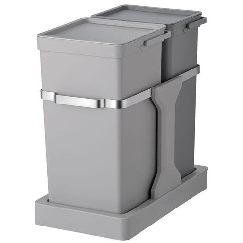 Inbouwafvalemmer Deco 20L en 15L - EKO Inbouwafvalemmer Deco 20L en 15L - EKO