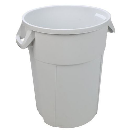 Ronde container goedgekeurd voor levensmiddelen - 120 l - Manutan Expert