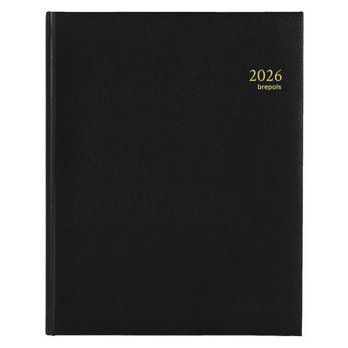 Weekagenda Concorde zwart - 21 x 27 cm - Jaar 2026 Weekagenda Concorde zwart - 21 x 27 cm - Jaar 2026
