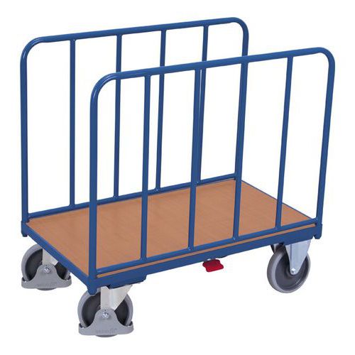 Chariot à arceaux avec panneaux tubulaires