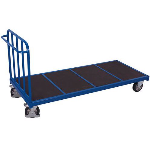 Kopwandwagen met 1 buisvormige rugleuning