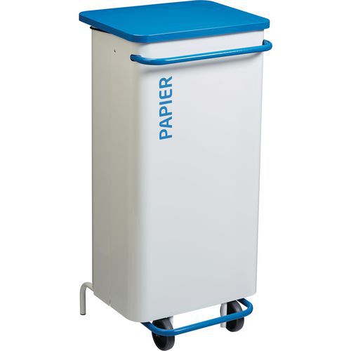 Pedaalemmer met deksel - Papier - Rossignol Pedaalemmer met deksel - Papier - Rossignol